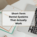 short-term rental systems planning and operational checklist setup for airbnb business